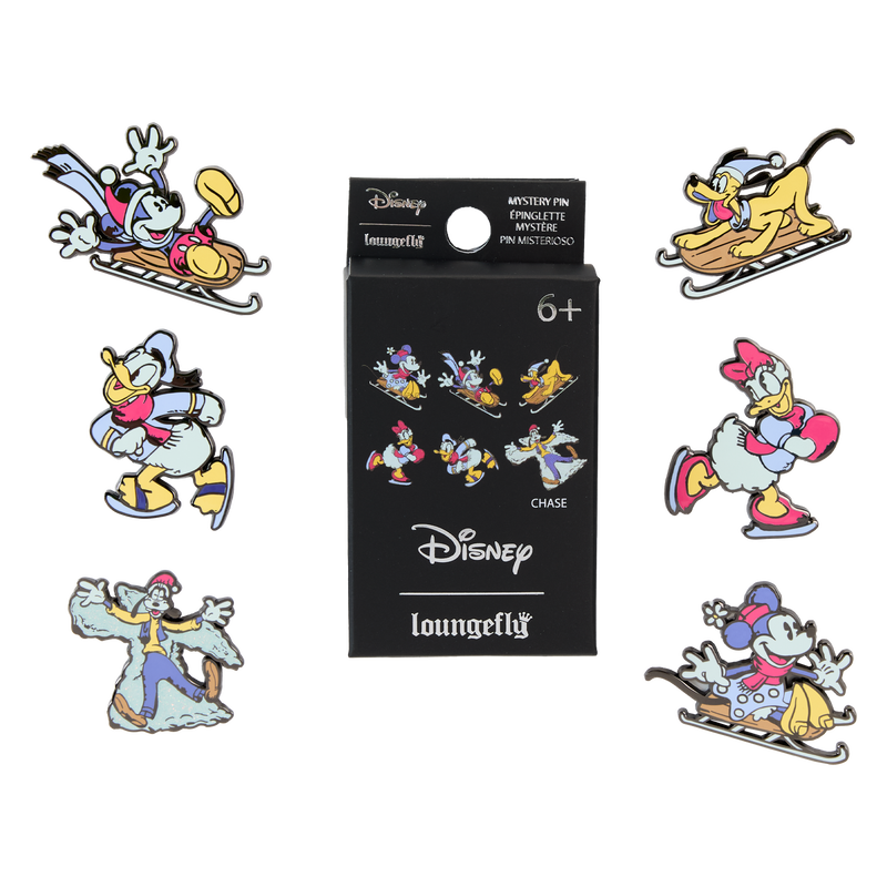 MICKEY AND FRIENDS WINTER WONDERLAND BLIND BOX PIN - DISNEY