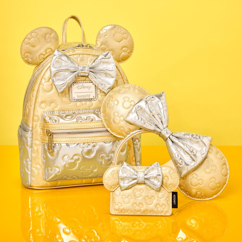 MINNIE MOUSE METALLIC QUILTED CARD HOLDER - DISNEY