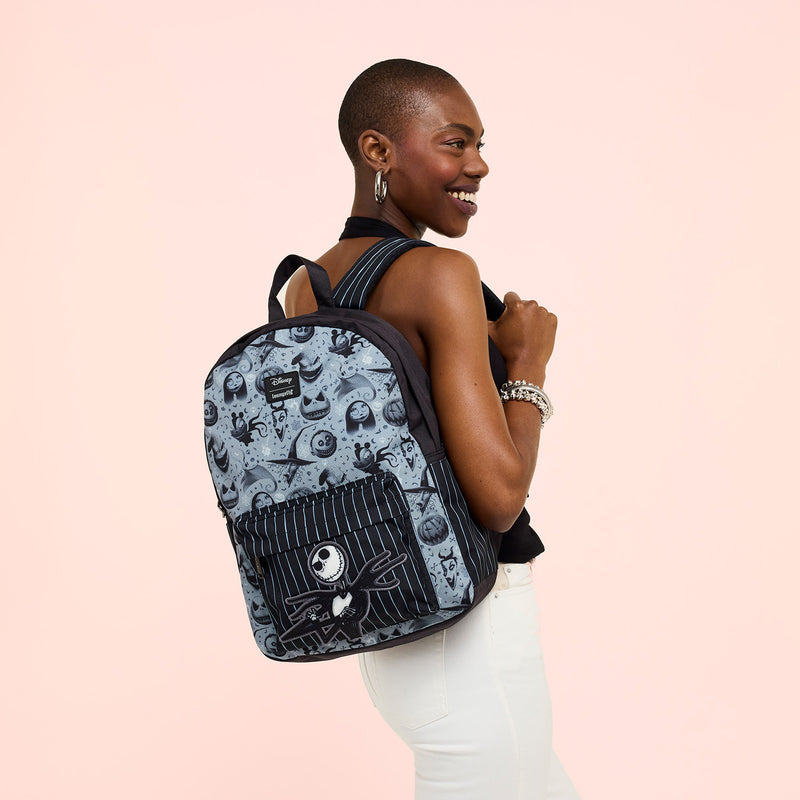THE NIGHTMARE BEFORE CHRISTMAS NYLON FULL SIZE BACKPACK - DISNEY
