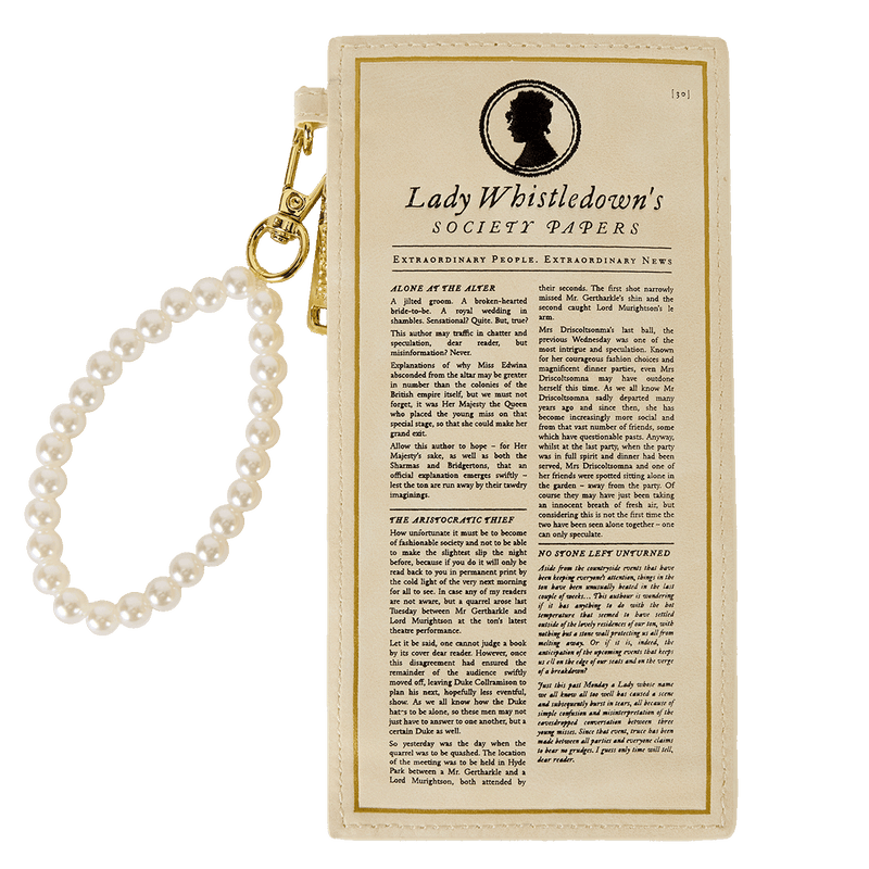 LADY WHISTLEDOWN’S CARD HOLDER - BRIDGERTON