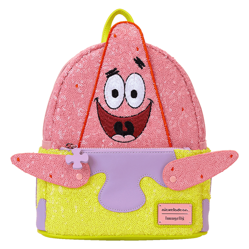 PATRICK SEQUIN COSPLAY MINI BACKPACK - SPONGEBOB SQUAREPANTS