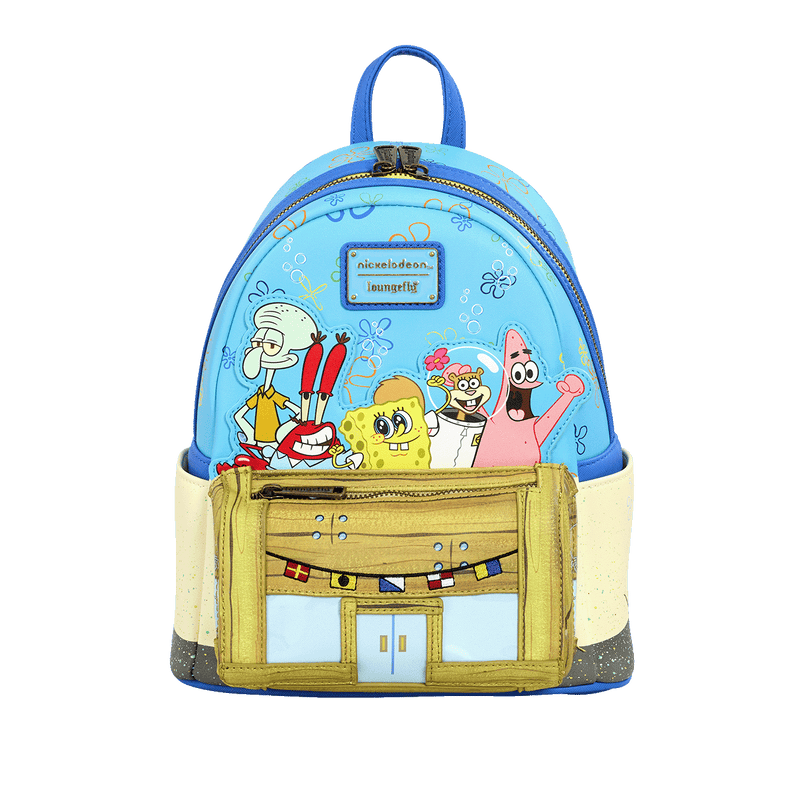 SPONGEBOB & FRIENDS KRUSTY KRAB MINI BACKPACK - NICKELODEON