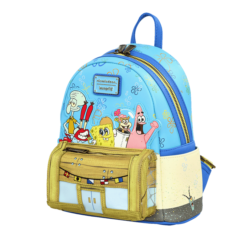 SPONGEBOB & FRIENDS KRUSTY KRAB MINI BACKPACK - NICKELODEON