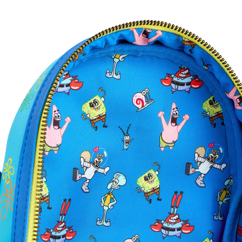 SPONGEBOB & FRIENDS KRUSTY KRAB MINI BACKPACK - NICKELODEON