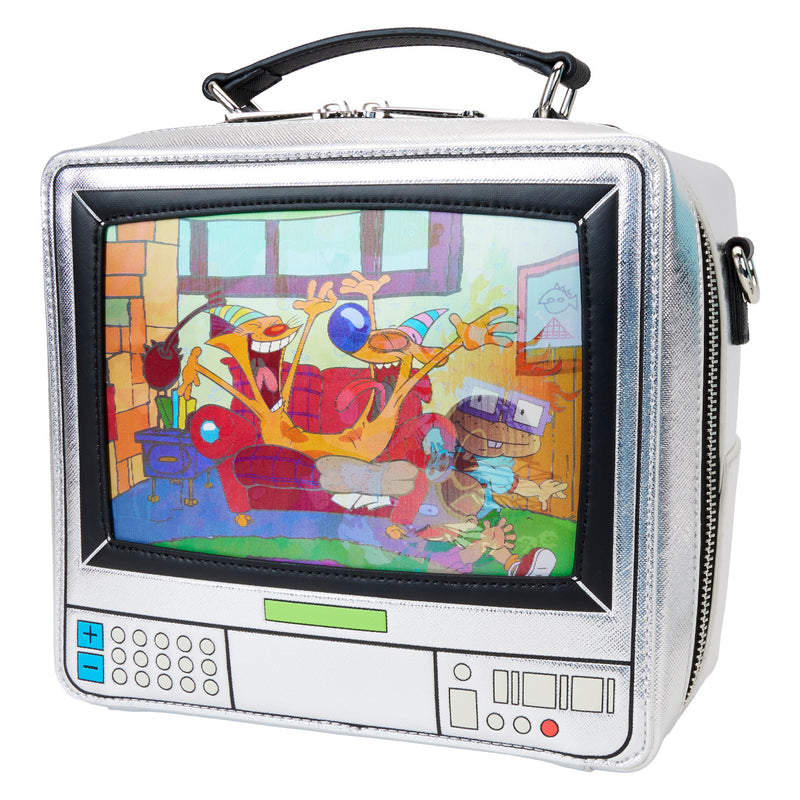 RETRO TV TRIPLE LENTICULAR CROSSBODY BAG - NICKELODEON