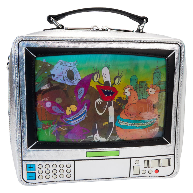 RETRO TV TRIPLE LENTICULAR CROSSBODY BAG - NICKELODEON