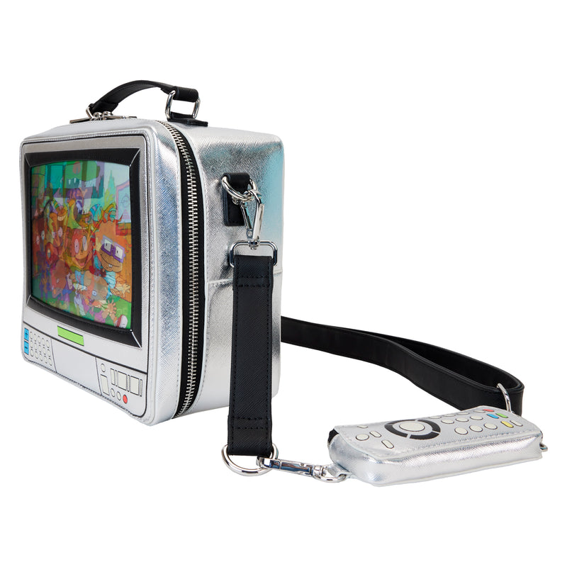 RETRO TV TRIPLE LENTICULAR CROSSBODY BAG - NICKELODEON