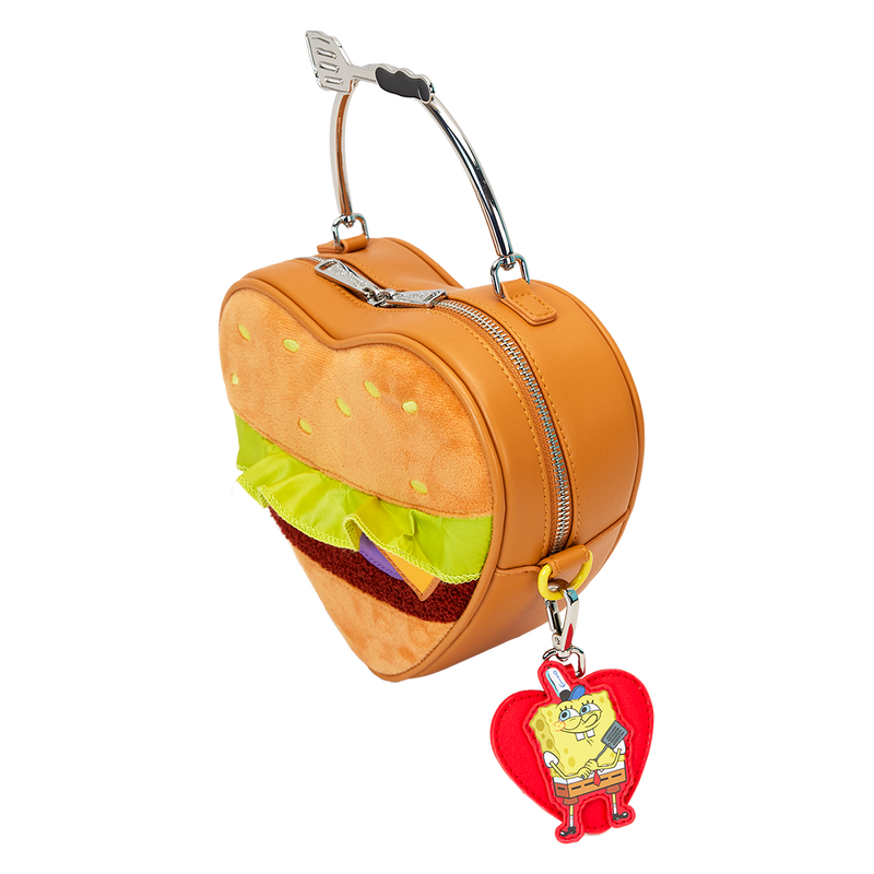 KRABBY PATTY PLUSH CROSSBODY BAG - SPONGEBOB SQUAREPANTS