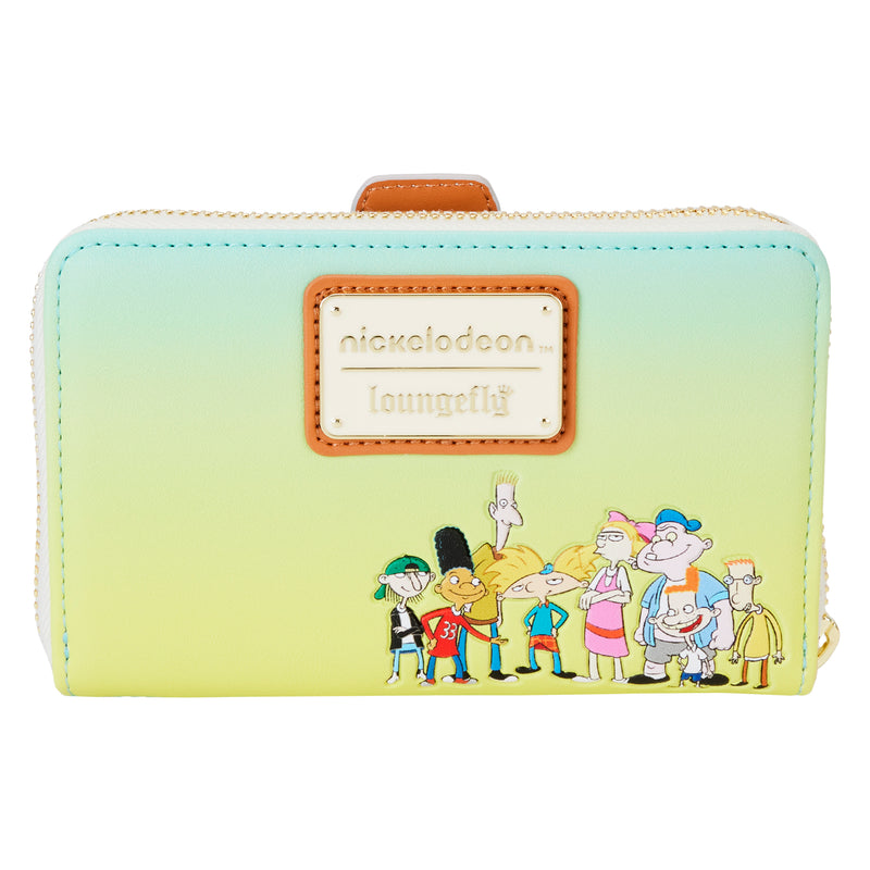 HEY ARNOLD ZIP AROUND WALLET - NICKELODEON