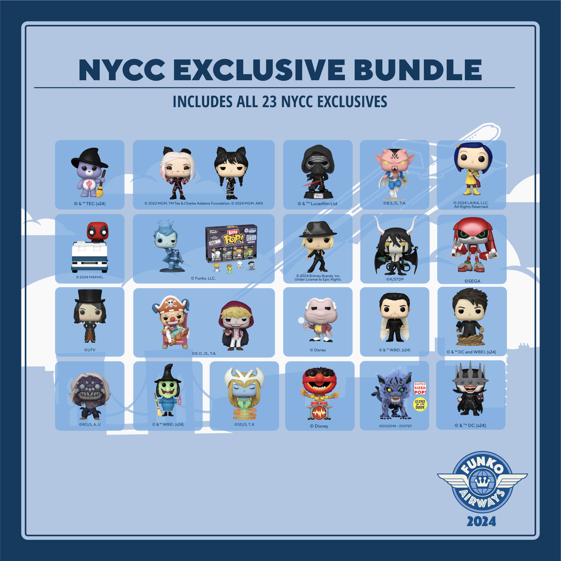 NYCC 2024 Convention Bundle Convention