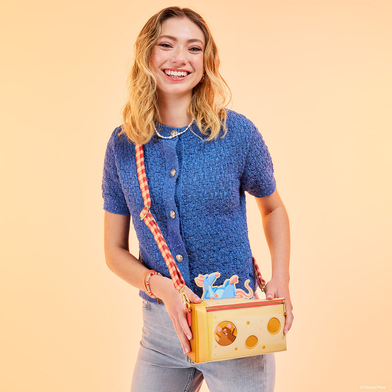 RATATOUILLE CHEESE FIGURAL CROSSBODY BAG - PIXAR