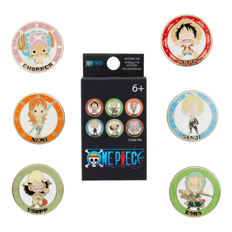 ONE PIECE CHIBI BLIND BOX PIN