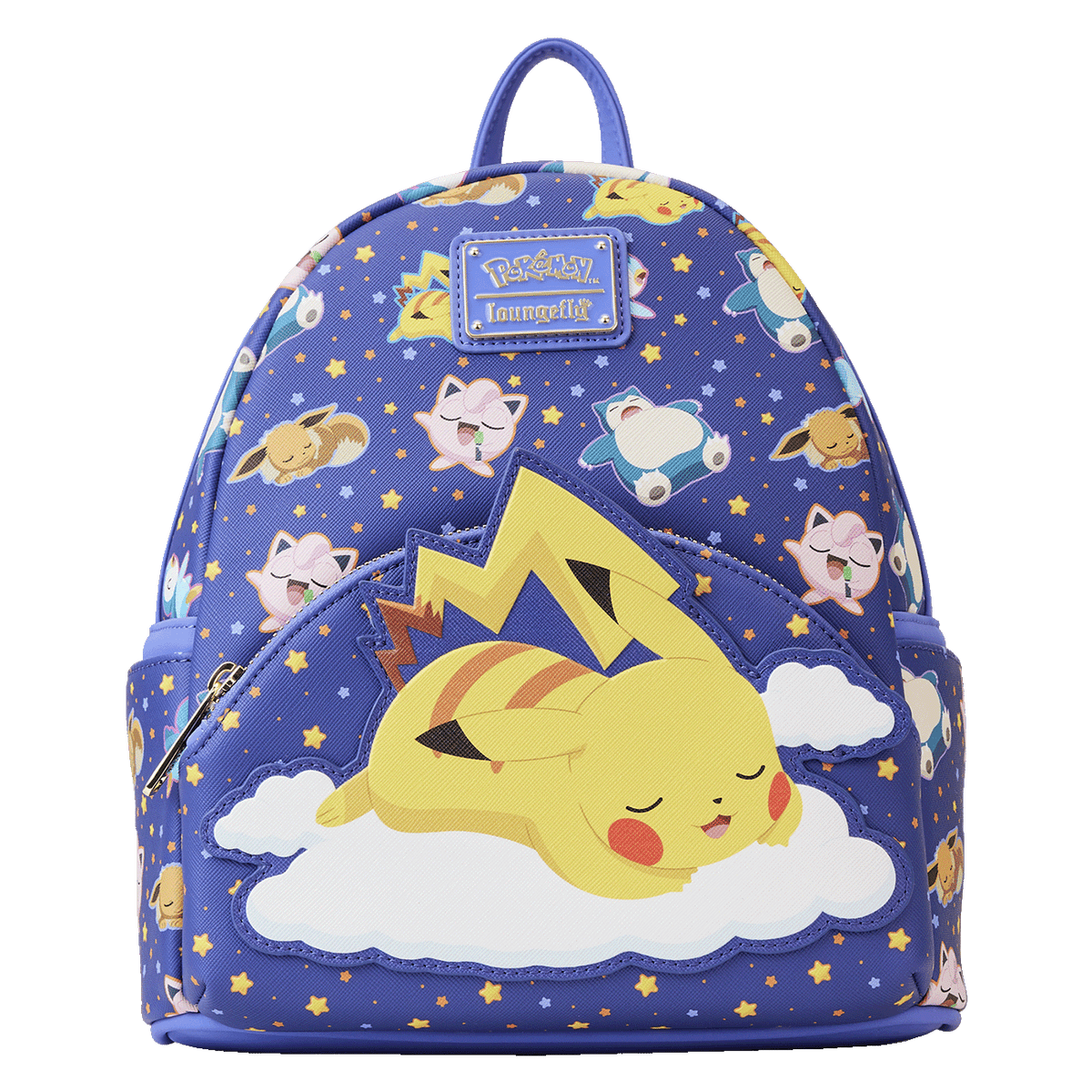 Loungefly ポルカ　ミニーちゃん　ブルー　ドット　リュック　バックパック Loungefly ポルカ ミニーちゃん ブルー ドット リュック バック
