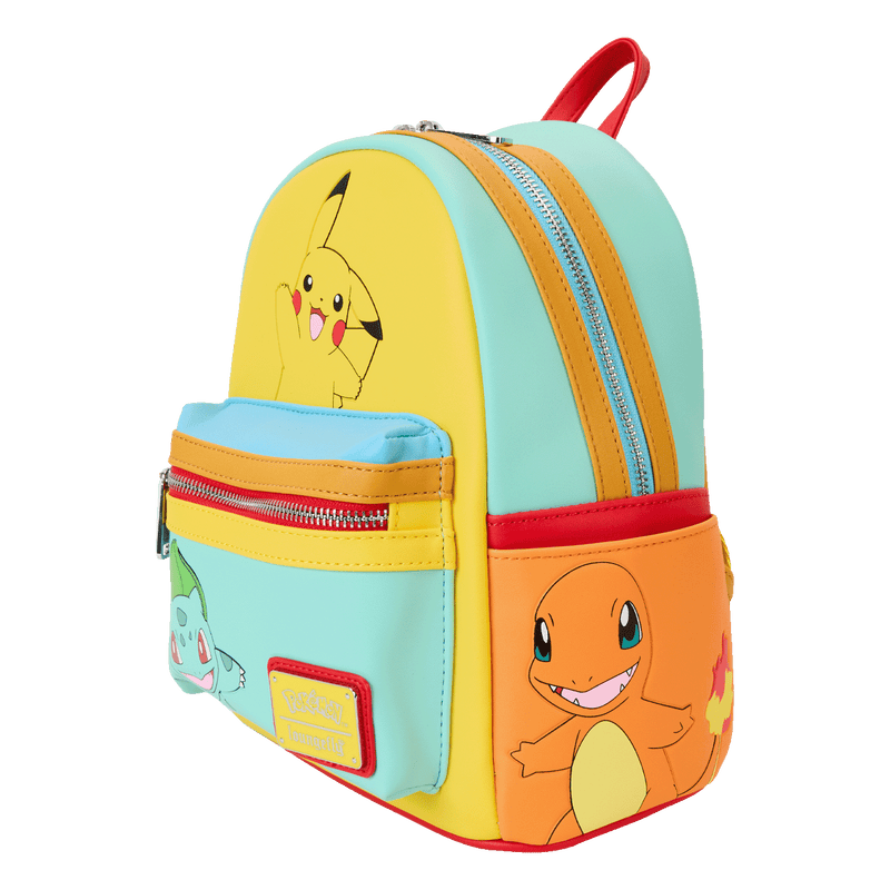 COLOUR BLOCK MINI BACKPACK - POKÉMON