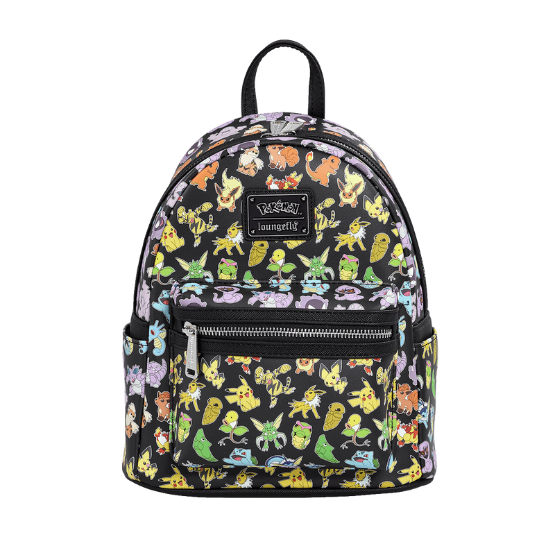 MULTI CHARACTER COLOURFUL MINI BACKPACK - POKÉMON