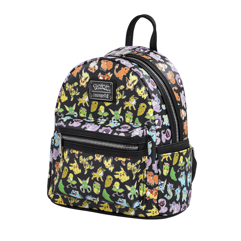 MULTI CHARACTER COLOURFUL MINI BACKPACK - POKÉMON