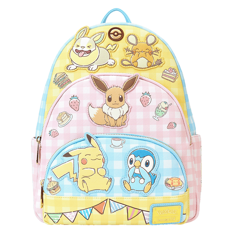 POKÉMON CAFE TRIPLE POCKET BACKPACK