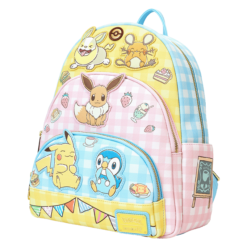 POKÉMON CAFE TRIPLE POCKET BACKPACK