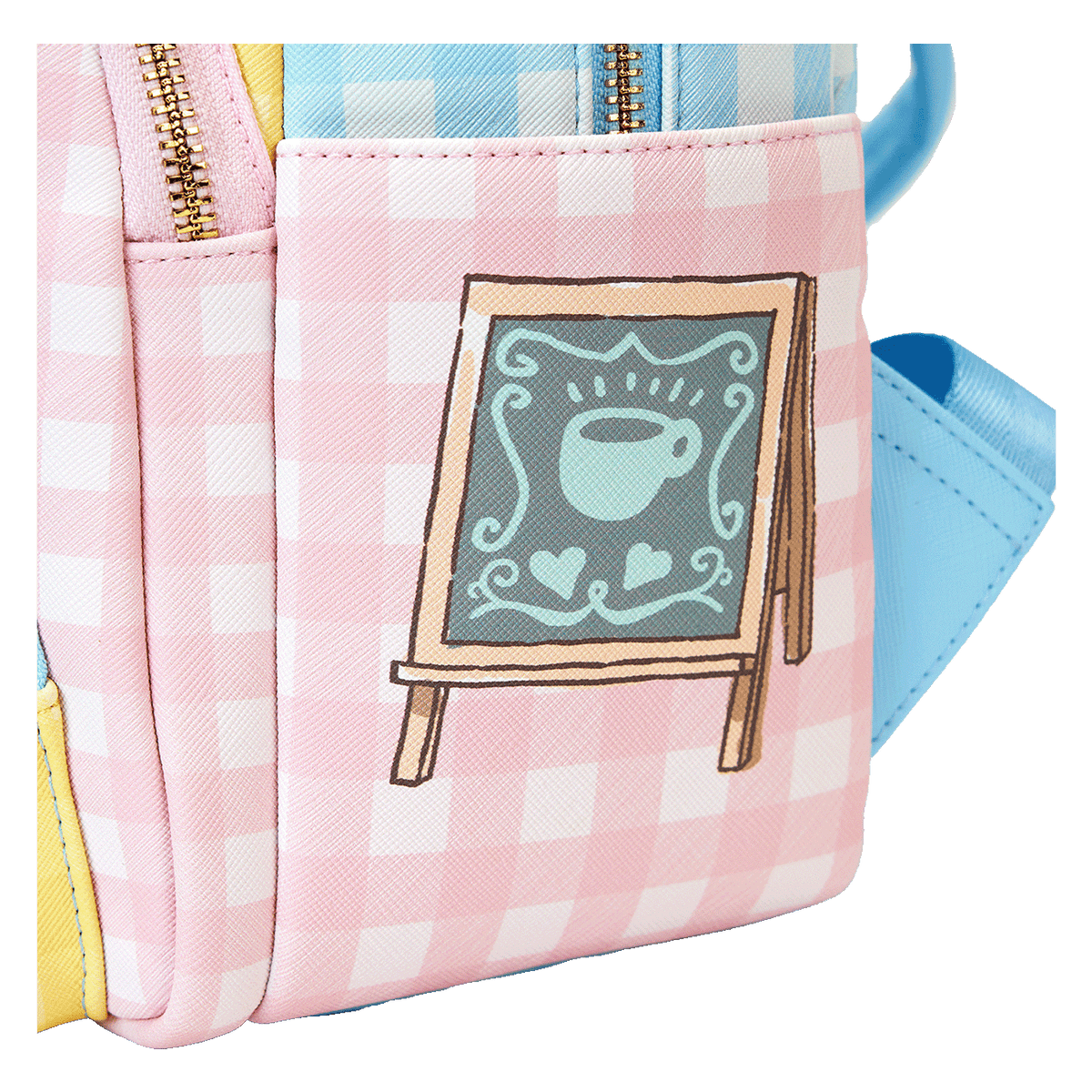 ☆Loungefly☆Pokemon Cafe Triple Pocket Mini Backpack Pokémon Cafe Triple Pocket Backpack