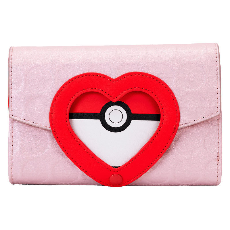 POKÉMON HEART ZIP AROUND WALLET