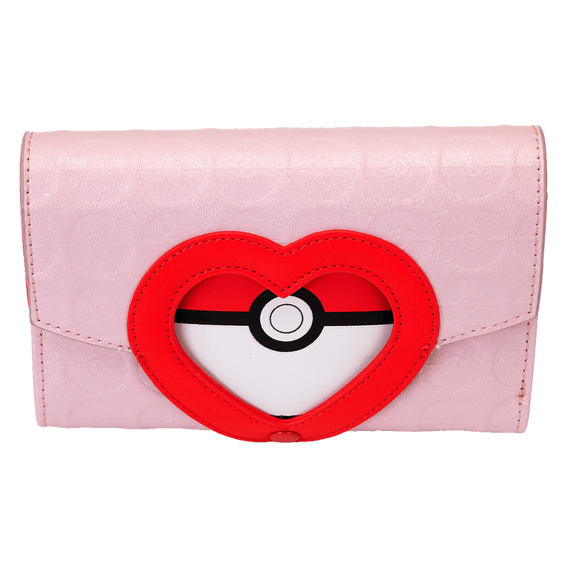 POKÉMON HEART ZIP AROUND WALLET