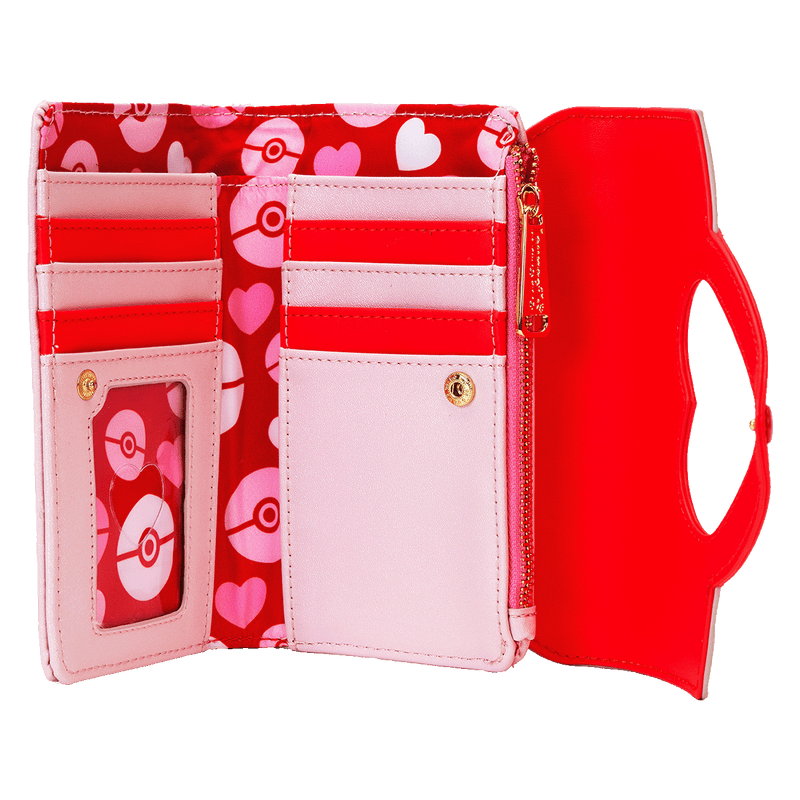 POKÉMON HEART ZIP AROUND WALLET