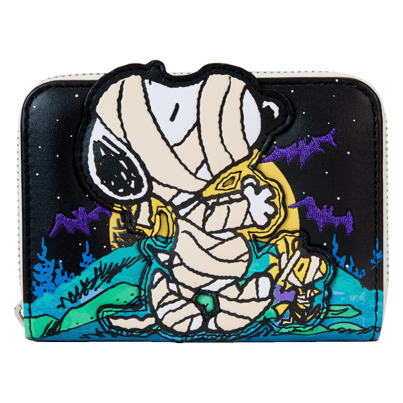 SNOOPY MUMMY ZIP AROUND WALLET - PEANUTS