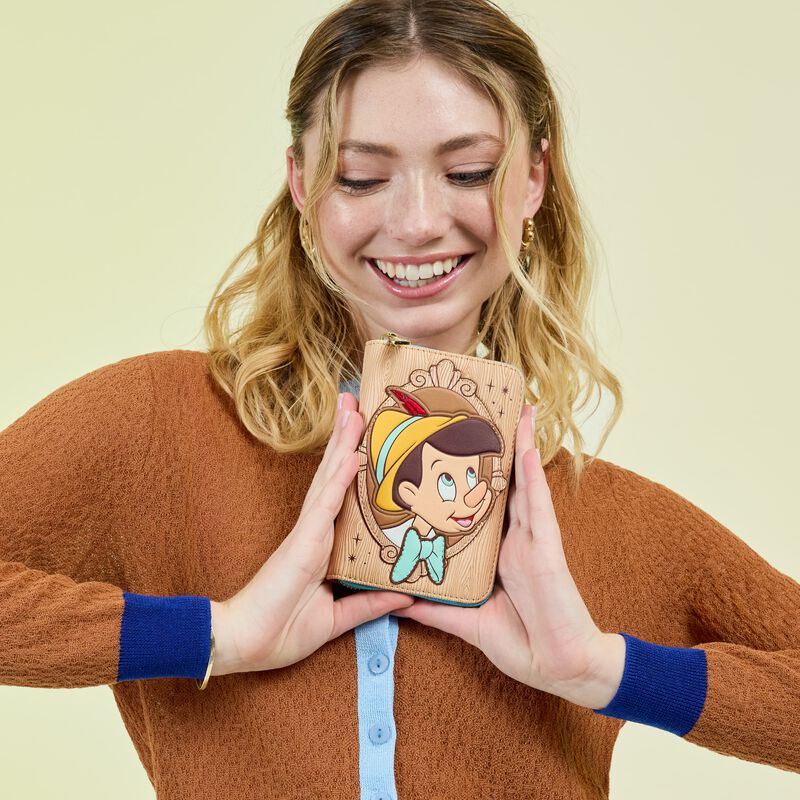 PINOCCHIO CAMEO ZIP AROUND WALLET - DISNEY