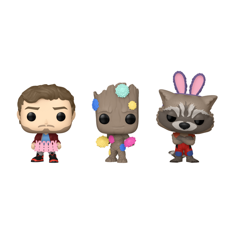 STAR-LORD, GROOT, ROCKET EASTER CARROT - GUARDIANS OF THE GALAXY