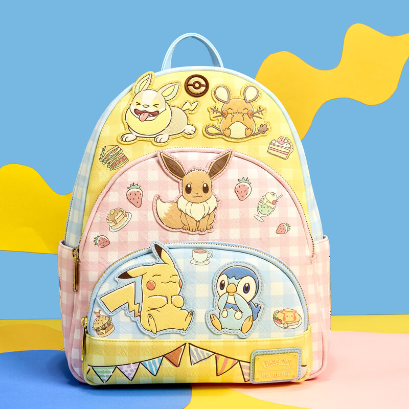 POKÉMON CAFE TRIPLE POCKET BACKPACK