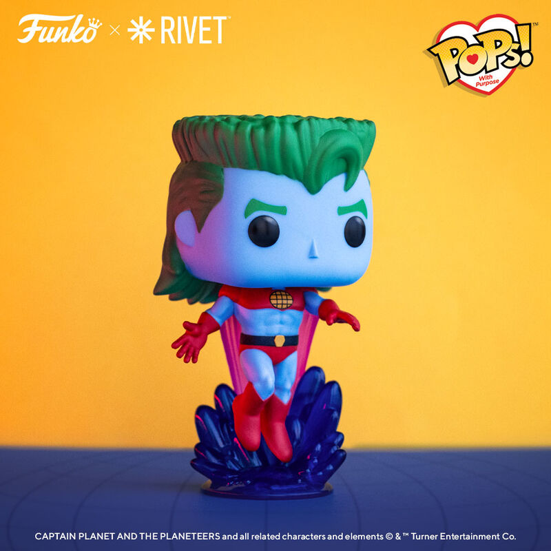 CAPTAIN PLANET - THE NEW ADVENTURES OF CAPTAIN PLANET POP!S WITH PURPOSE