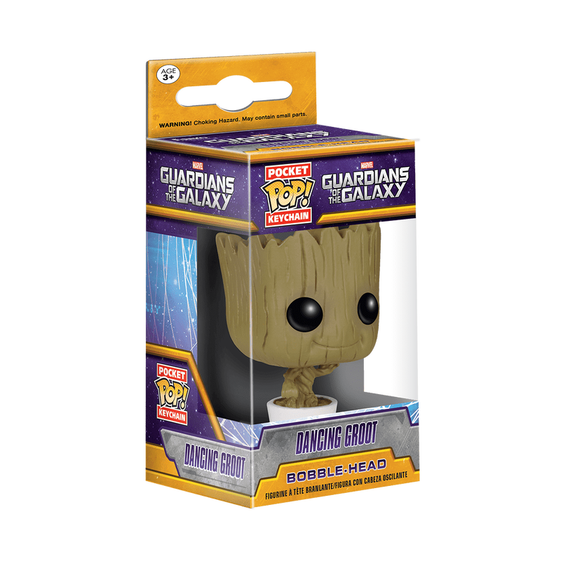 DANCING GROOT - GUARDIANS OF THE GALAXY POP! KEYCHAIN