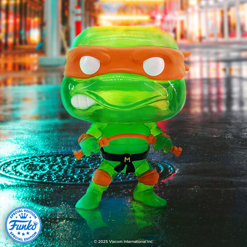 MICHAELANGELO (TRANSLUCENT GREEN) - TEENAGE MUTANT NINJA TURTLES