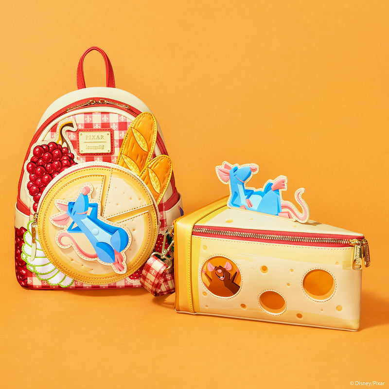 RATATOUILLE CHEESE FIGURAL CROSSBODY BAG - PIXAR