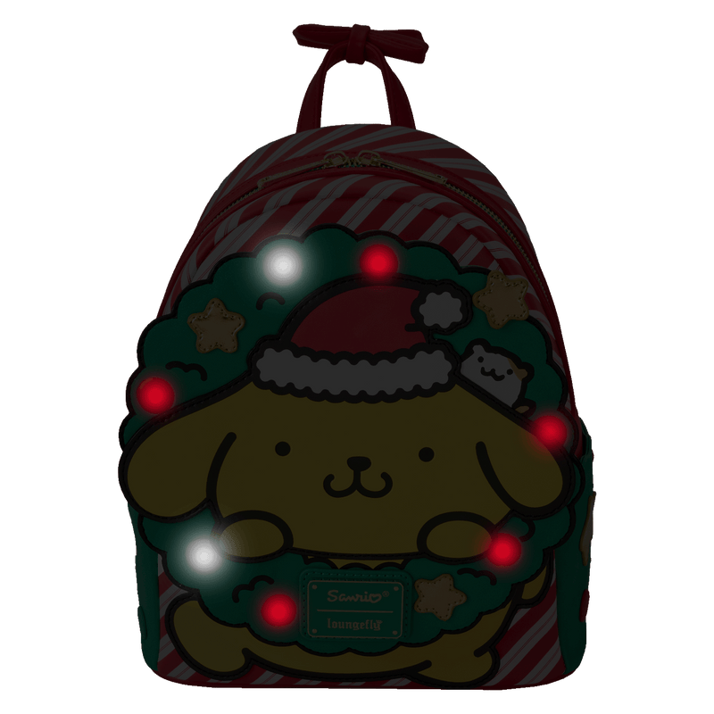 POMPOMPURIN HOLIDAY WREATH MINI BACKPACK - SANRIO