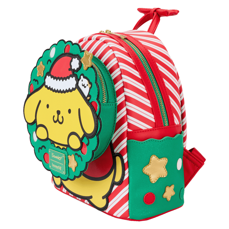 POMPOMPURIN HOLIDAY WREATH MINI BACKPACK - SANRIO