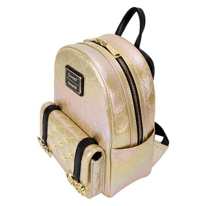 50TH ANNIVERSARY METALLIC GOLD MINI BACKPACK - HELLO KITTY