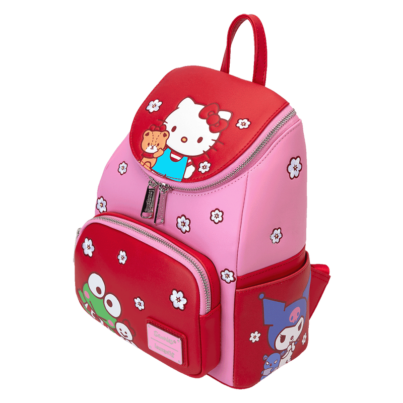 HELLO KITTY & FRIENDS RED AND PINK MINI BACKPACK - SANRIO