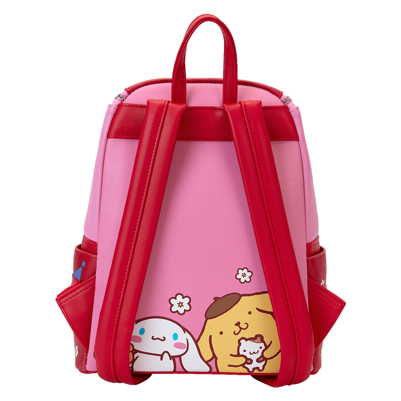 HELLO KITTY & FRIENDS RED AND PINK MINI BACKPACK - SANRIO