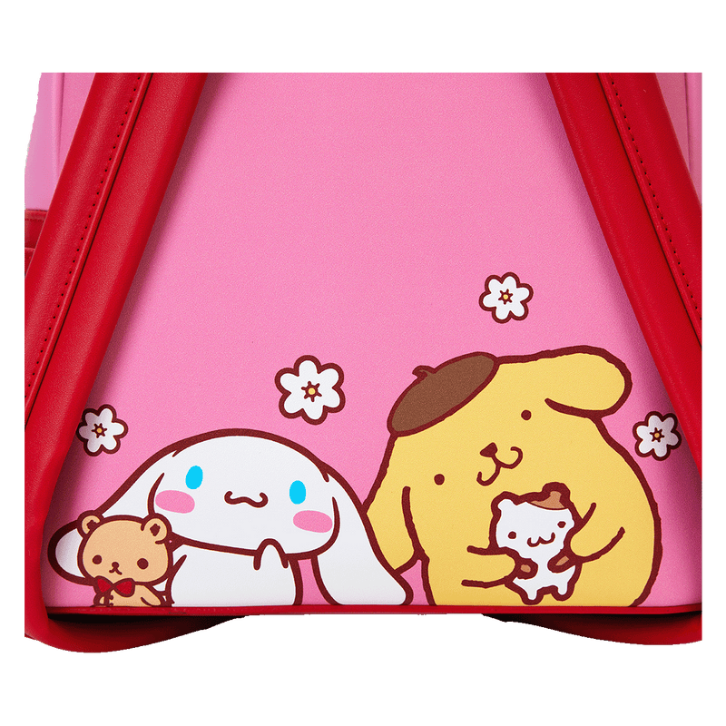 HELLO KITTY & FRIENDS RED AND PINK MINI BACKPACK - SANRIO