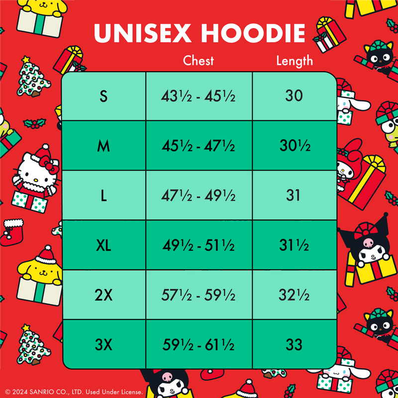 WINTER WONDERLAND ZIP HOODED SWEATSHIRT - SANRIO