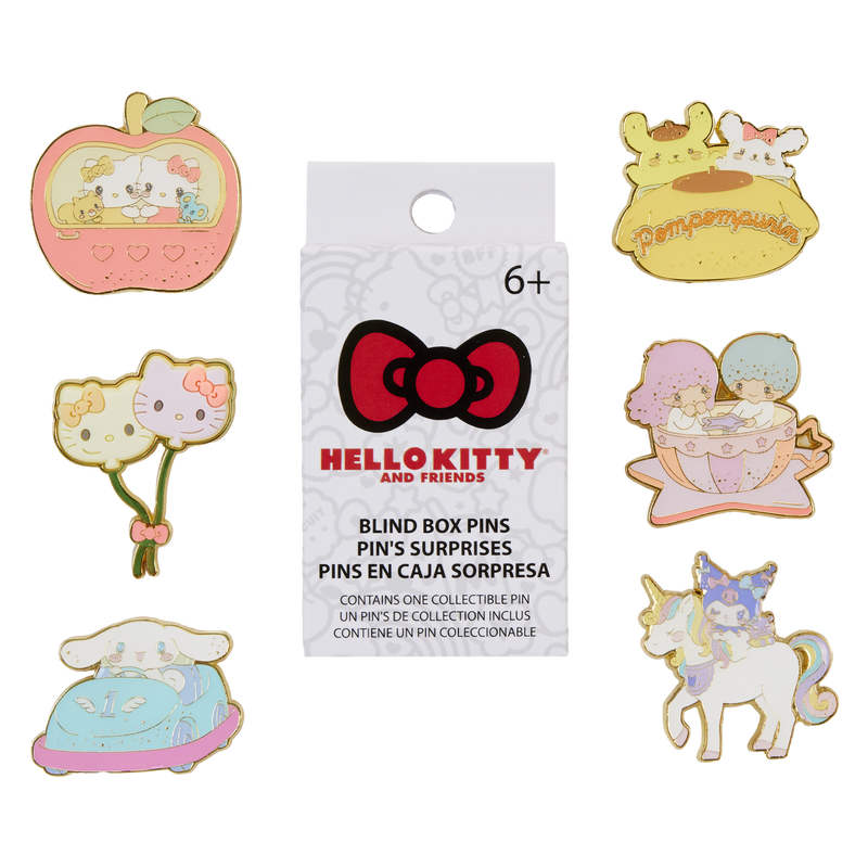 HELLO KITTY AND FRIENDS CARNIVAL BLIND BOX PIN - SANRIO