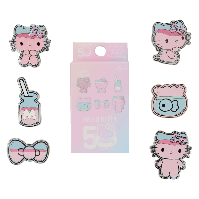 HELLO KITTY CLEAR AND CUTE BLIND BOX PIN