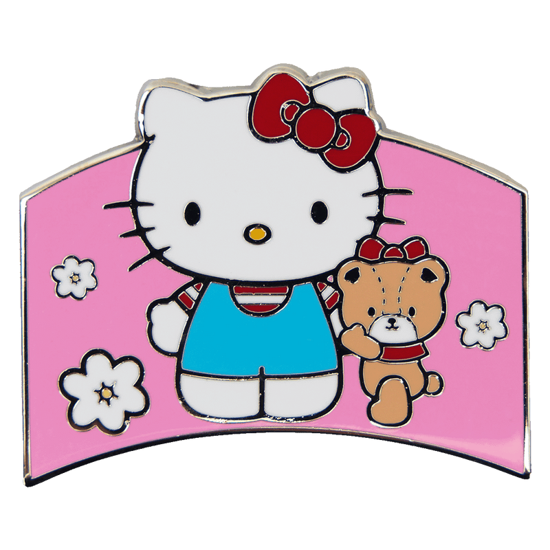 SANRIO AND FRIENDS COLOUR BLOCK BLIND BOX PIN