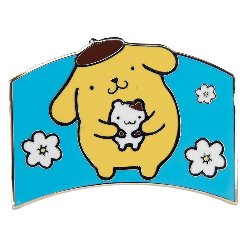 SANRIO AND FRIENDS COLOUR BLOCK BLIND BOX PIN