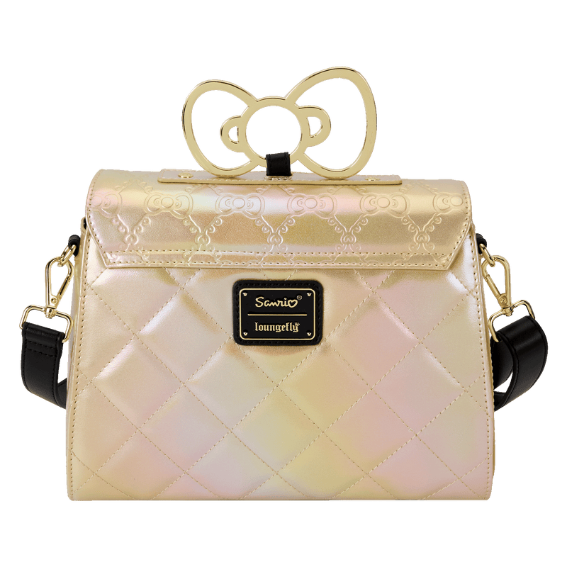 SANRIO 50TH ANNIVERSARY GOLD CROSSBODY BAG