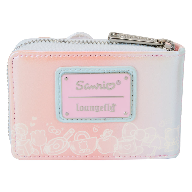 HELLO KITTY 50TH ANNIVERSARY CLEAR AND CUTE COSPLAY ACCORDION WALLET