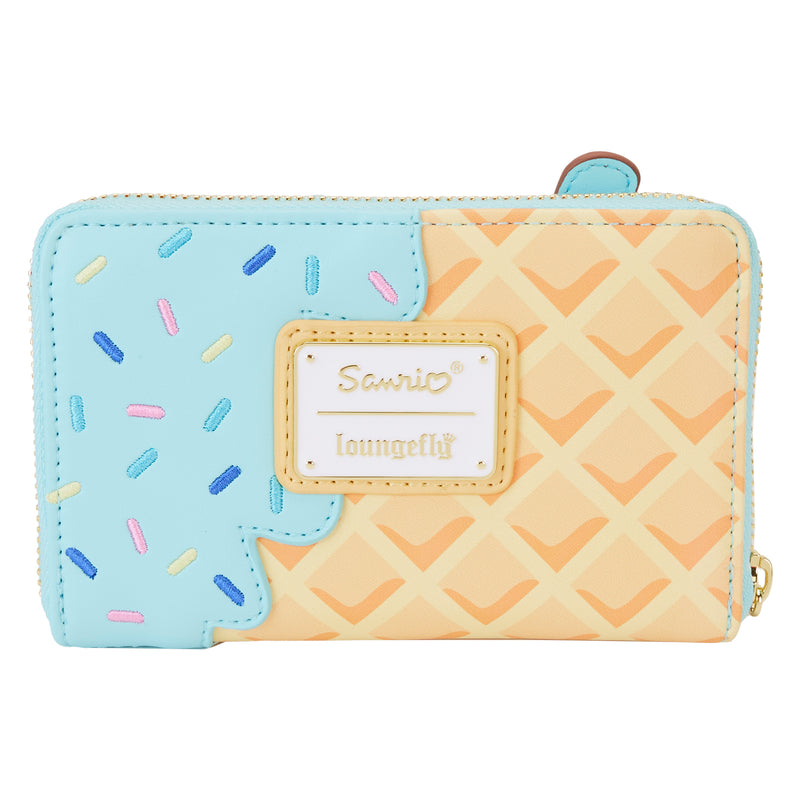 CINNAMOROLL ICE CREAM ZIP AROUND WALLET - SANRIO