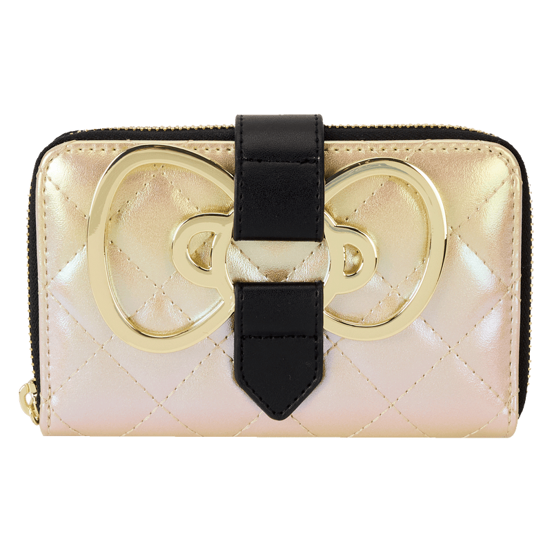 SANRIO 50TH ANNIVERSARY GOLD ZIP AROUND WALLET