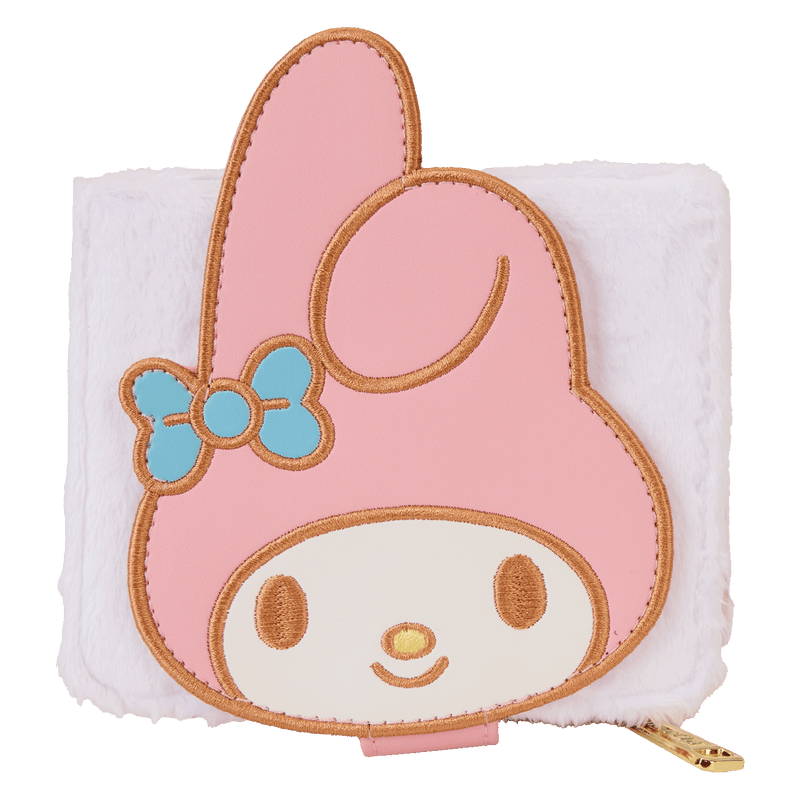 MY MELODY PLUSH BIFOLD WALLET - SANRIO